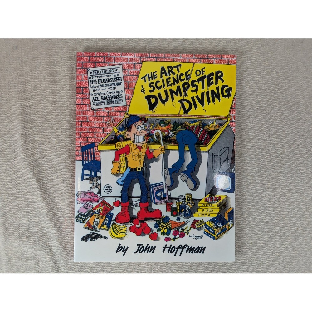 The Art and Science of Dumpster Diving John Hoffman Ace Backwords 1993 Paperback